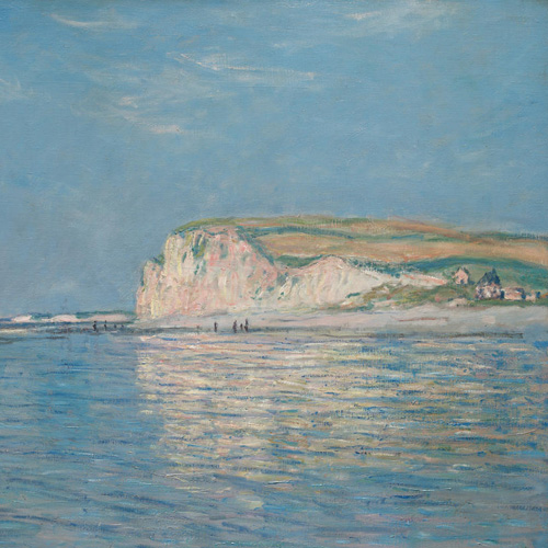 Claude Monet, Low Tide at Pourville, near Dieppe, 1882
