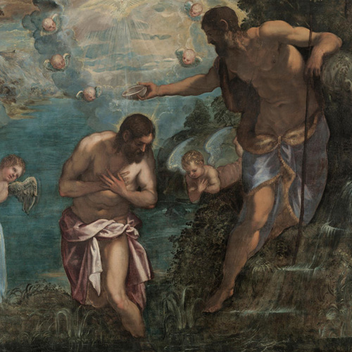 Tintoretto, Baptism of Christ, 1580s