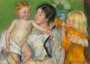 Mary Cassatt - After the Bath, c. 1901