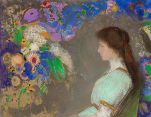 Odilon Redon - Violette Heymann, 1910