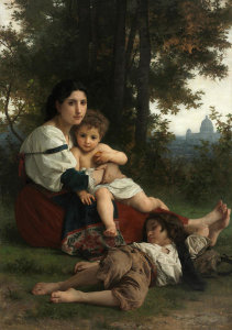 William-Adolphe Bouguereau - Rest, 1879