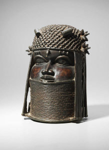 Nigerian, Benin Kingdom, Ẹdo peoples - Ancestral Commemorative Head (uhunmwun-elao), possibly mid-1500s or early 1600s