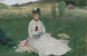 Berthe Morisot - Reading, 1873