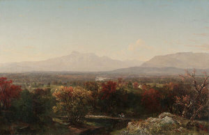 John Frederick Kensett - An October Day in the White Mountains, 1854