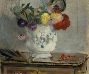 Berthe Morisot - Dahlias, 1876