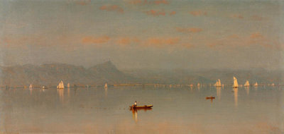 Sanford Robinson Gifford - Haverstraw Bay, 1868