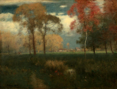 George Inness - Sunny Autumn Day, 1892