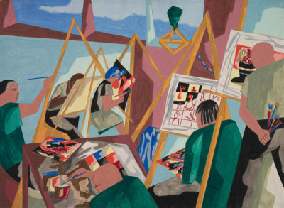 Jacob Lawrence - Creative Therapy, 1949