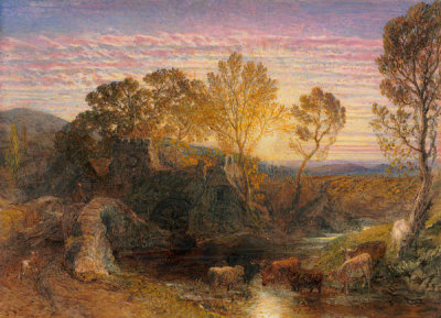 Samuel Palmer - The Golden Hour, 1865