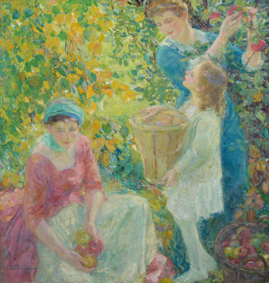 Karl Anderson - The Apple Gatherers, 1912