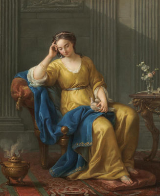 Joseph-Marie Vien the Elder - Sweet Melancholy, 1756