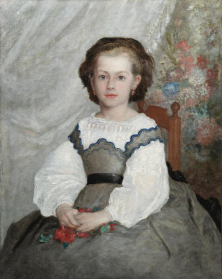Pierre-Auguste Renoir - Romaine Lacaux, 1864