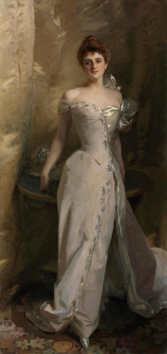 John Singer Sargent - Portrait of Lisa Colt Curtis, 1898
