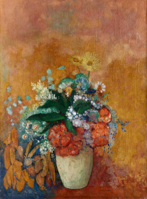Odilon Redon - Vase of Flowers, c. 1905
