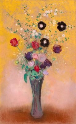 Odilon Redon - Vase of Flowers, 1916