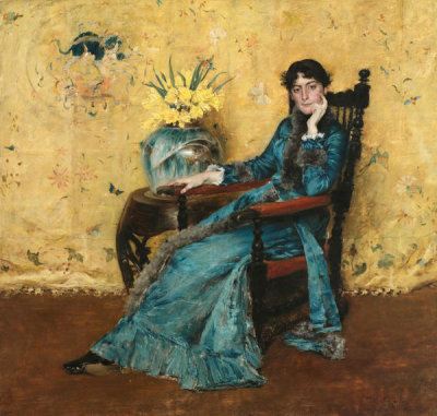 William Merritt Chase - Portrait of Dora Wheeler, 1882-1883