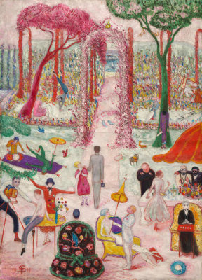 Florine Stettheimer - Sunday Afternoon in the Country, 1917