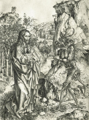 Master L Cz - The Temptation of Christ, 1500