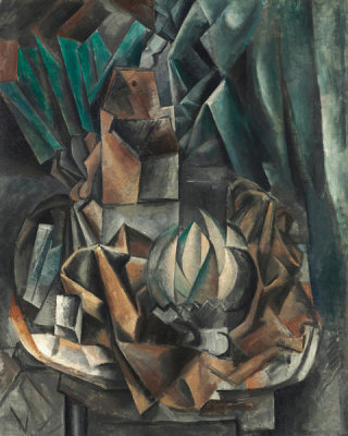 Pablo Picasso - Fan, Salt Box, Melon, 1909