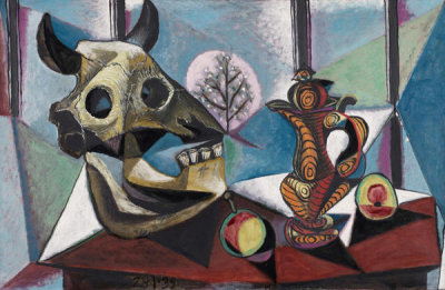 Pablo Picasso - Bull Skull, Fruit, Pitcher, 1939