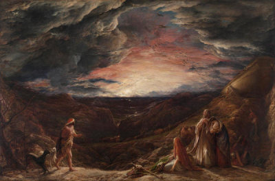 John Linnell - Noah: The Eve of the Deluge, 1848