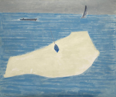 Milton Avery - Blue Bay, 1960