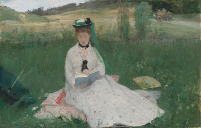 Berthe Morisot - Reading, 1873