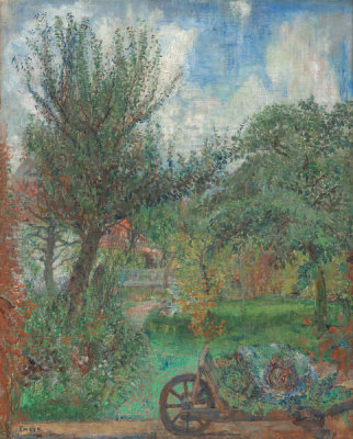 James Ensor - The Garden of the Rousseau Family, 1885