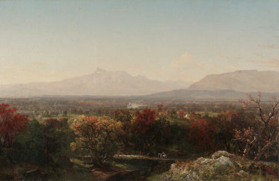 John Frederick Kensett - An October Day in the White Mountains, 1854