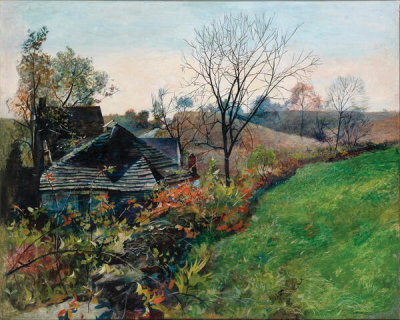 Andrew Wyeth - Fall at Archies, 1937