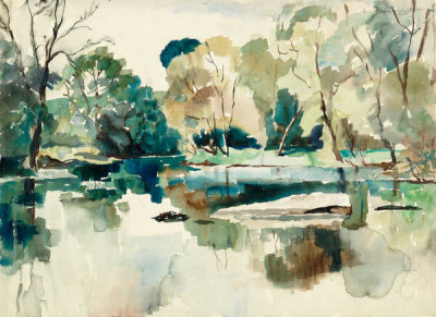 Andrew Wyeth - The Brandywine, 1935